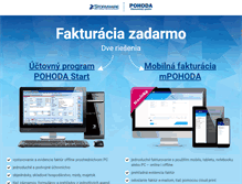 Tablet Screenshot of fakturacia-zadarmo.sk